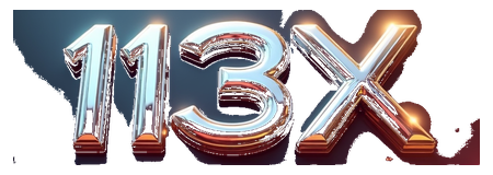 113x logo